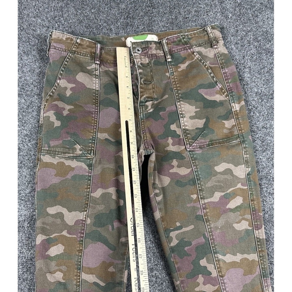 Anthropologie Slim Camo Button Fly Jefferson Utility Pants Women's Size 29 - Picture 5 of 8